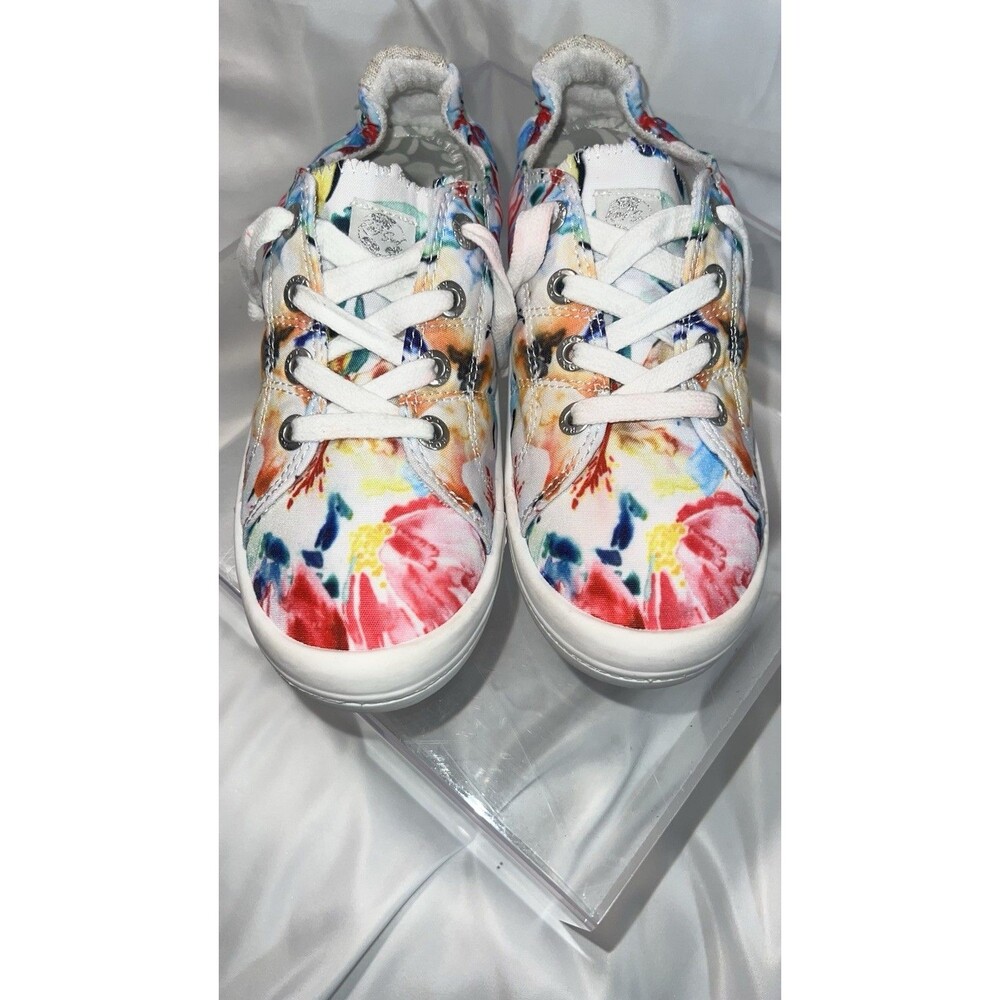 Bayshore Roxy Girls Multicolor Floral Youth Bayshore Shoes 4y Fast Ship!